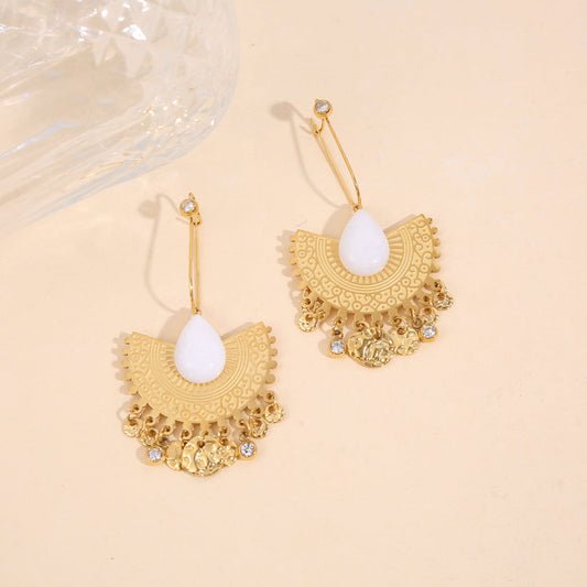 Boucles d'oreilles strass