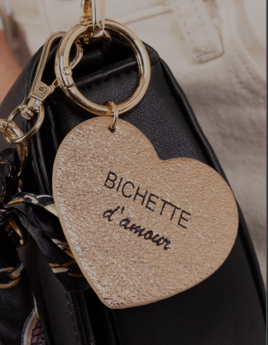 Porte clé bichette d'amour