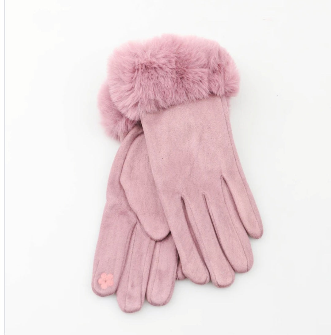 Gants fourrure