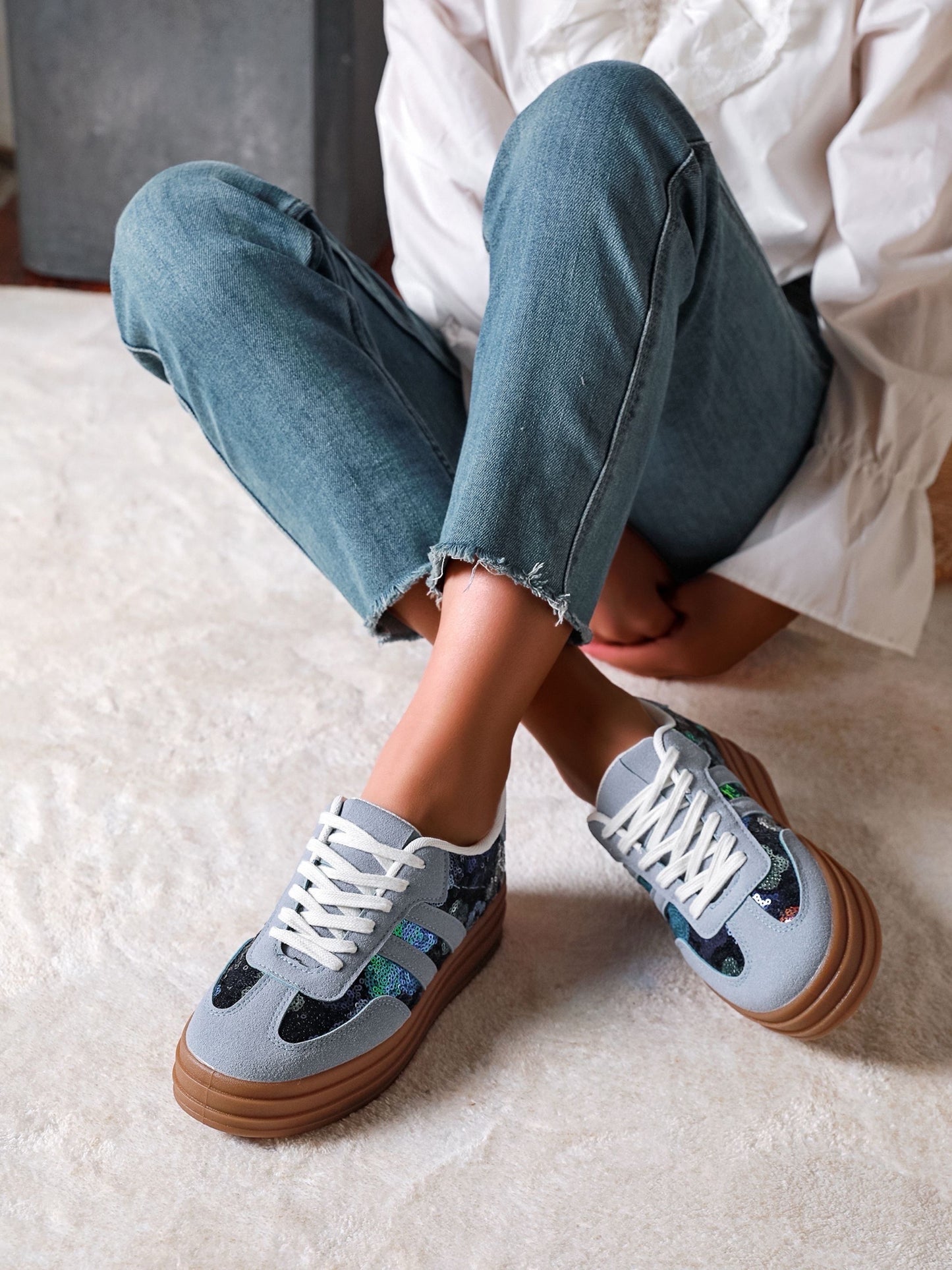 Basket bleu