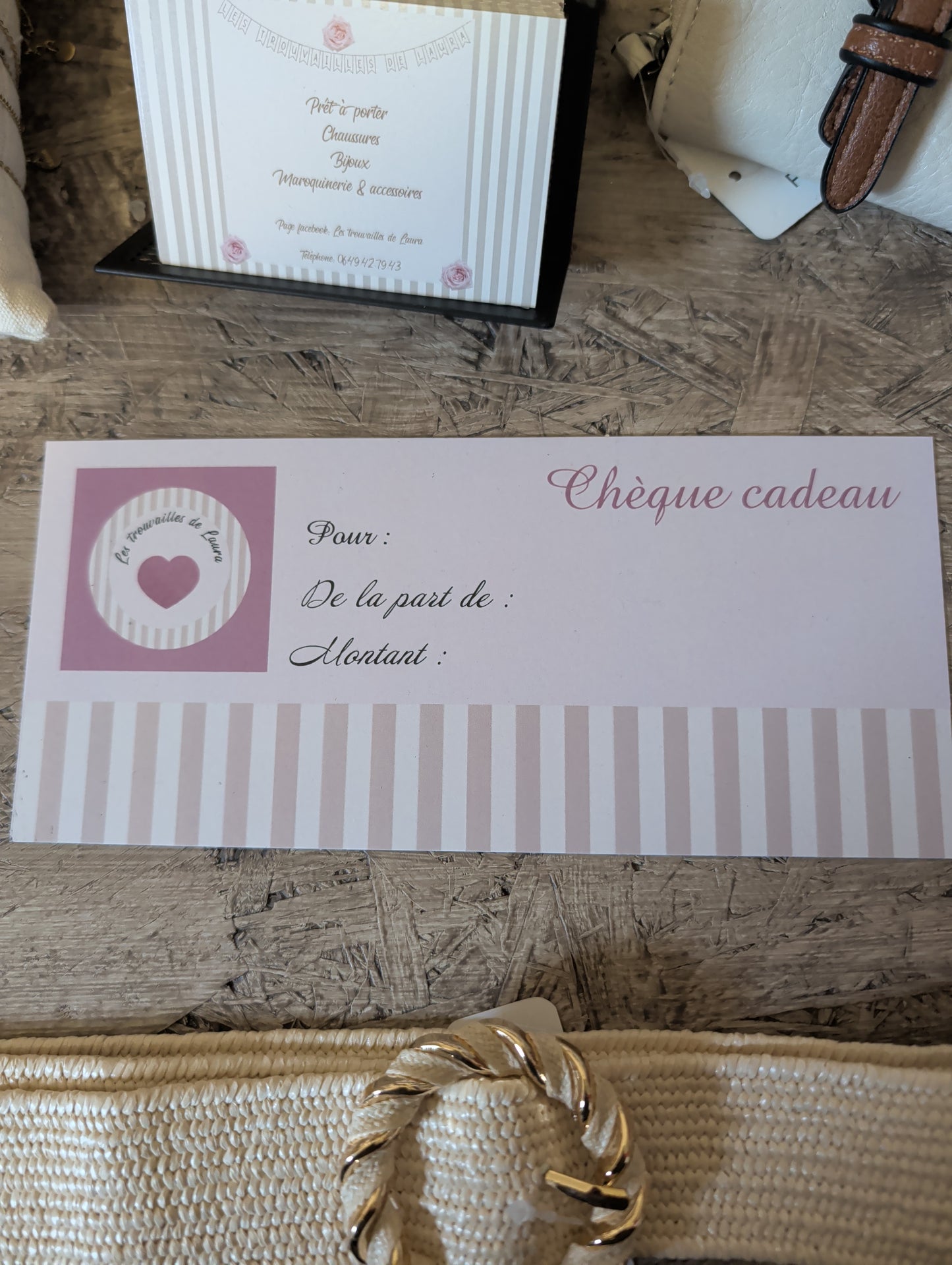 Cheque cadeau