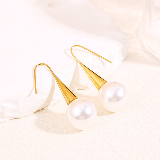 Boucles d'oreilles perle pendantes