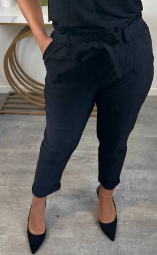 Pantalon chino élastique