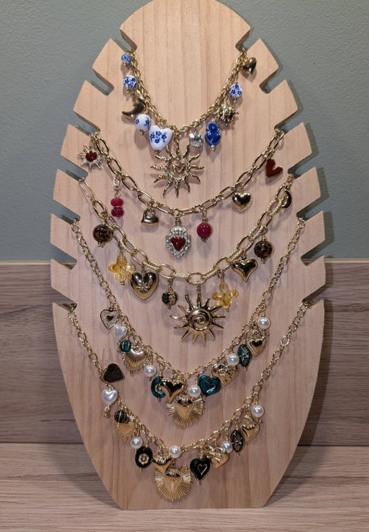 Collier charms et breloques