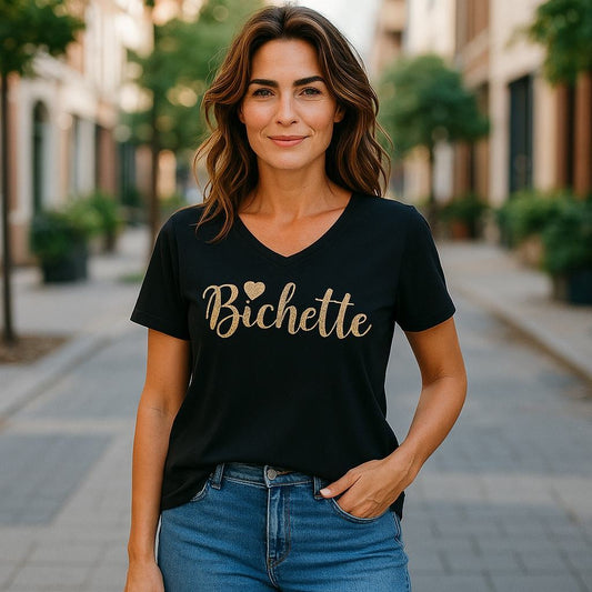 T-shirt manche courte " Bichette"