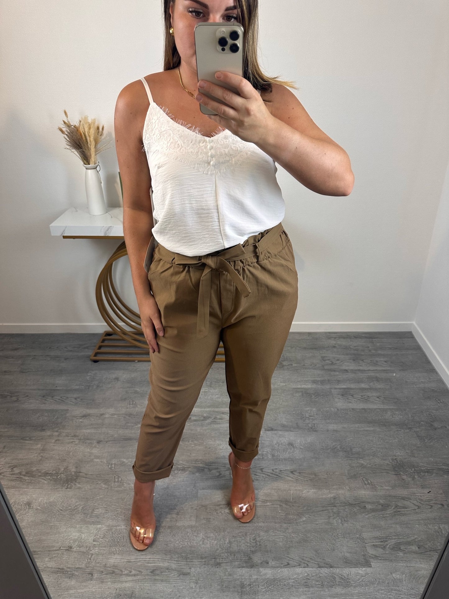 Pantalon élastique confort