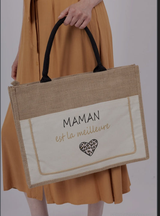 Sac cabas "Maman est la meilleure"