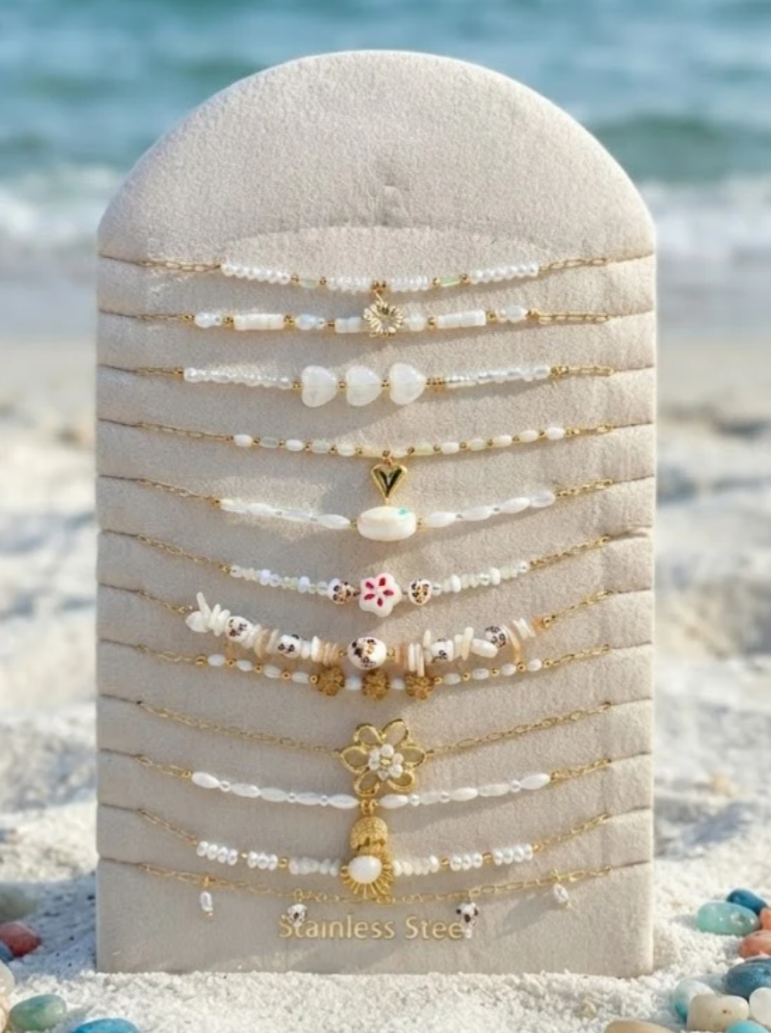 Collier porcelaine