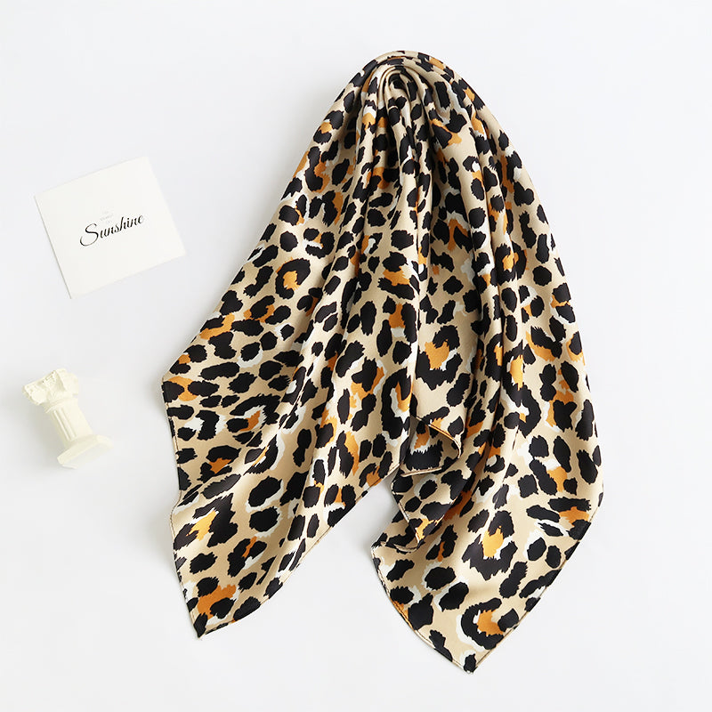 Foulard léopard