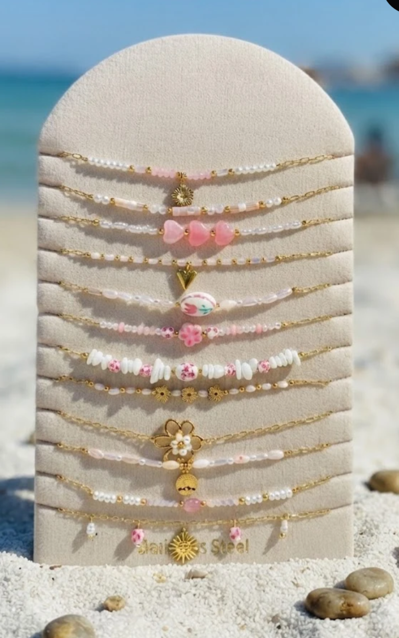 Collier porcelaine