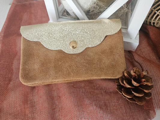 Porte monnaie style collerette